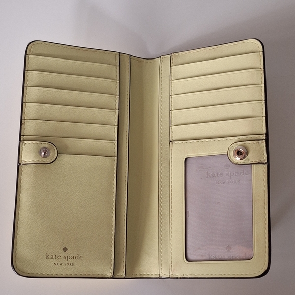 Kate Spade Yellow Wallet - Picture 7 of 7